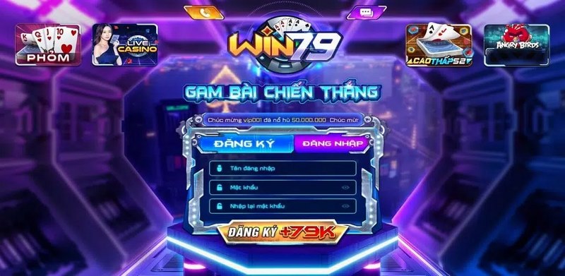 Win79 nằm trong top 5 cổng game đổi thưởng mới nhất 2023